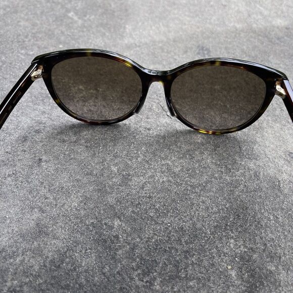 GUCCI GG0729SA 002 Havana Dark Brown Round Oval Panthos Women\'s Sunglasses main image 6